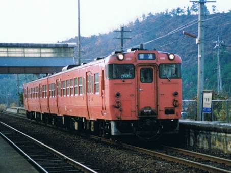 鉄コレ 若桜鉄道 山陰 キハ187 キハ47 キハ40 HOT7000 並走に